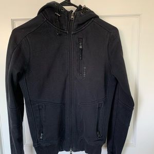 Roots fleece lined technical hoodie